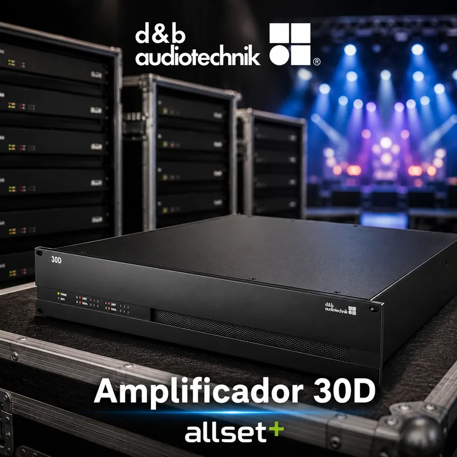 Amplificador 30D — d&b audiotechnik · 30D