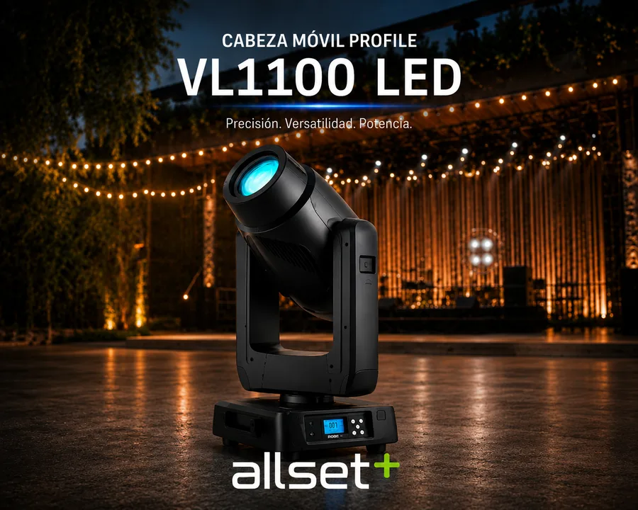 Cabeza Móvil Profile VL1100 LED — Varilite · VL1100 LED