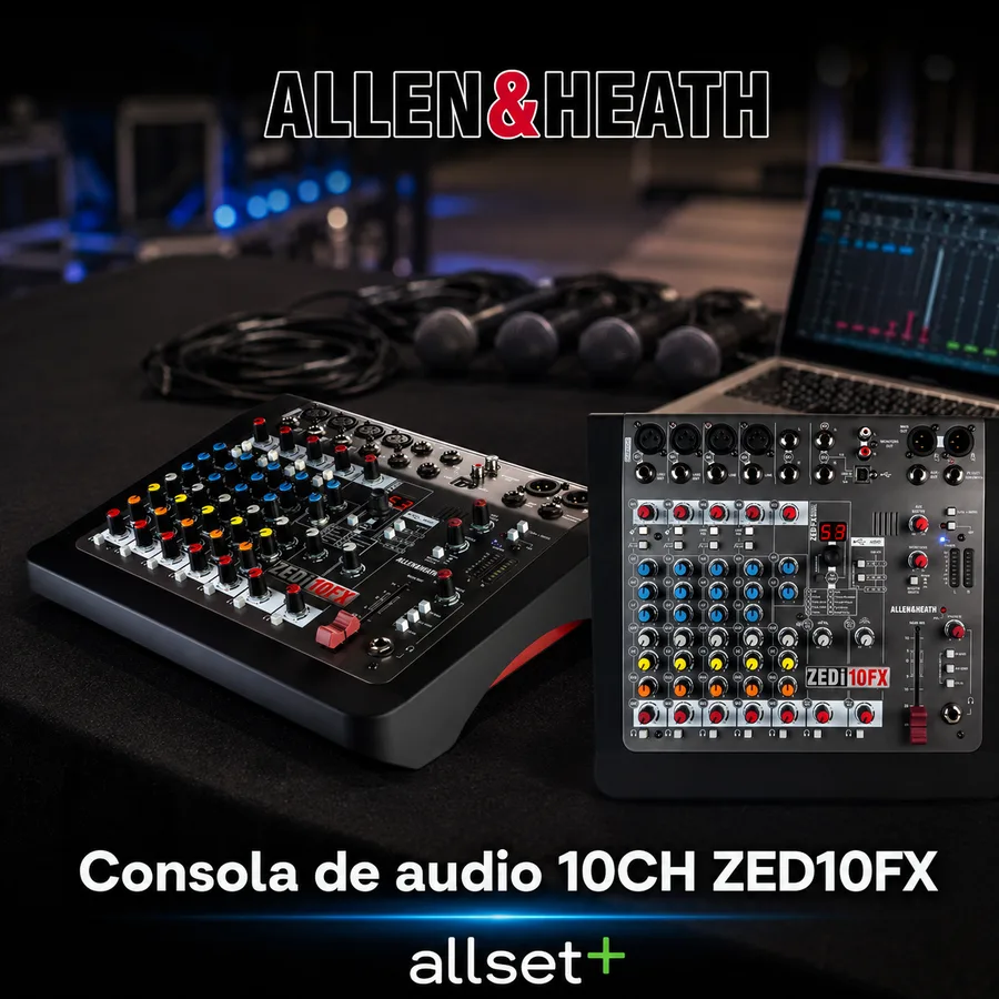 Consola ZED10 FX — Allen & Heath · ZED10 FX