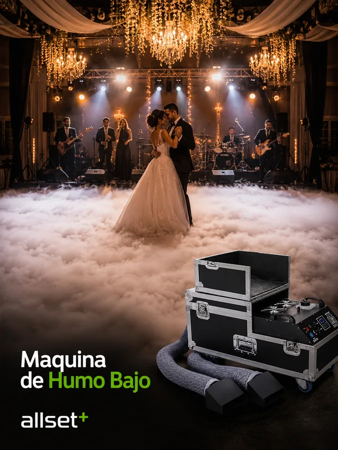 Máquina de Humo / Niebla Baja
