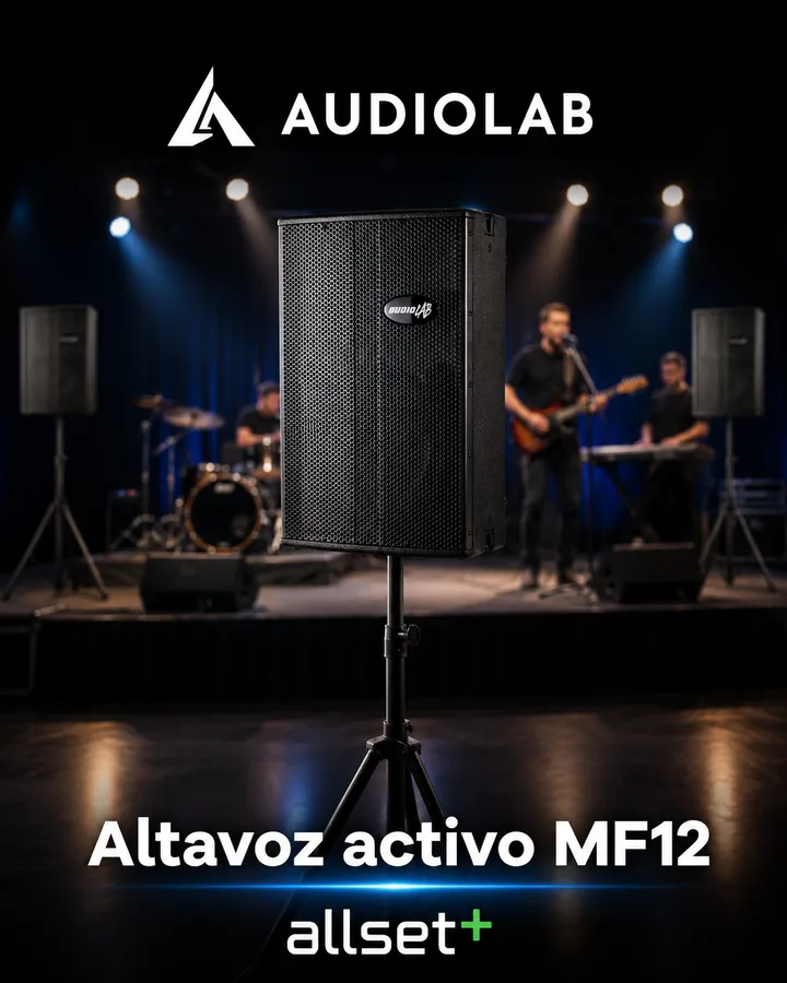 MF-12 con tripié — AUDIOLAB · MF-12