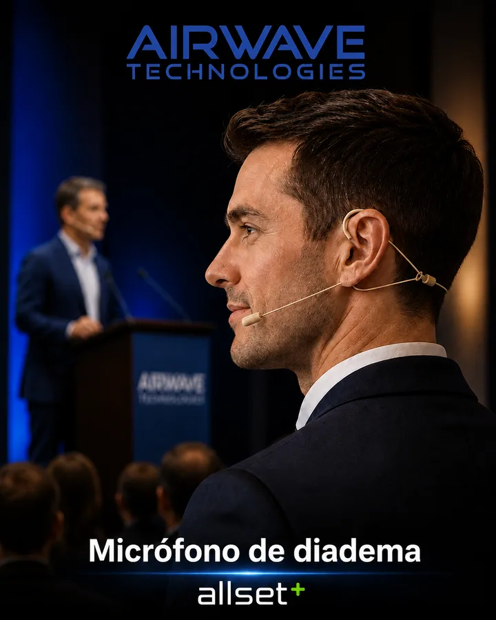 Micrófono de Diadema — Airwave · HSD- Diamond Slim