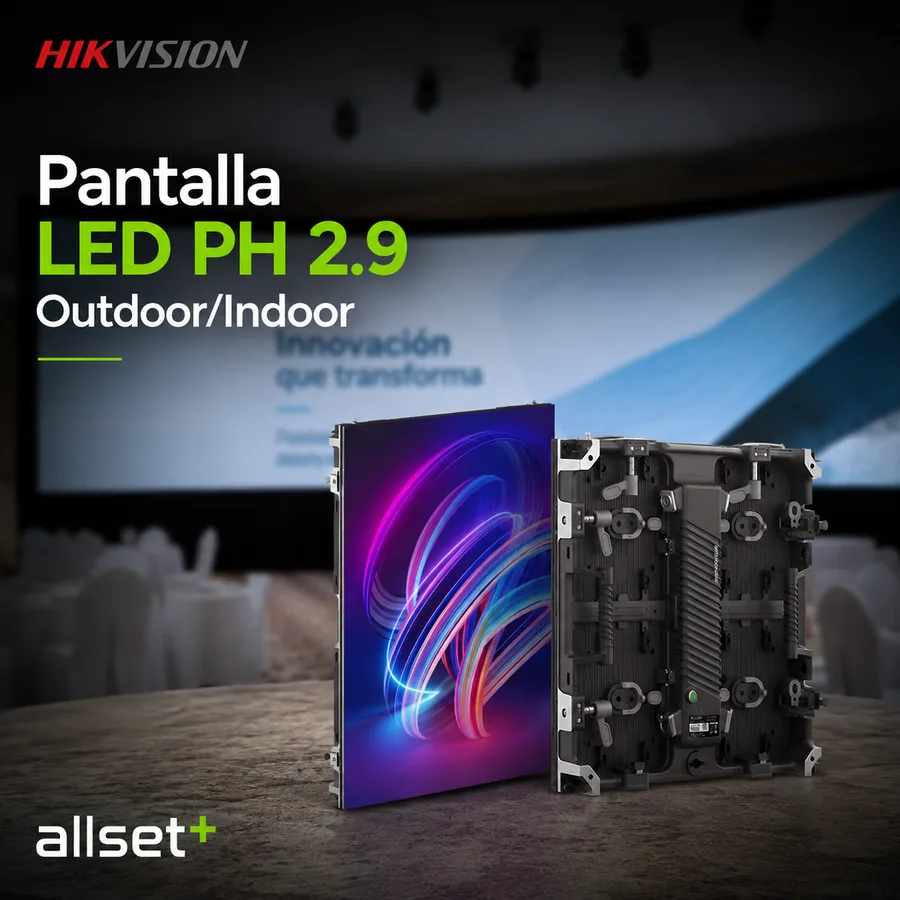Pantalla LED Aries Pro 2.9 — Hikvision · Aries Pro P2.9